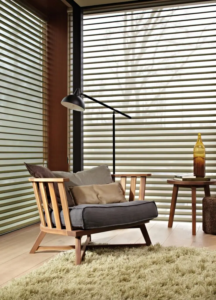 Store persienner til stuen